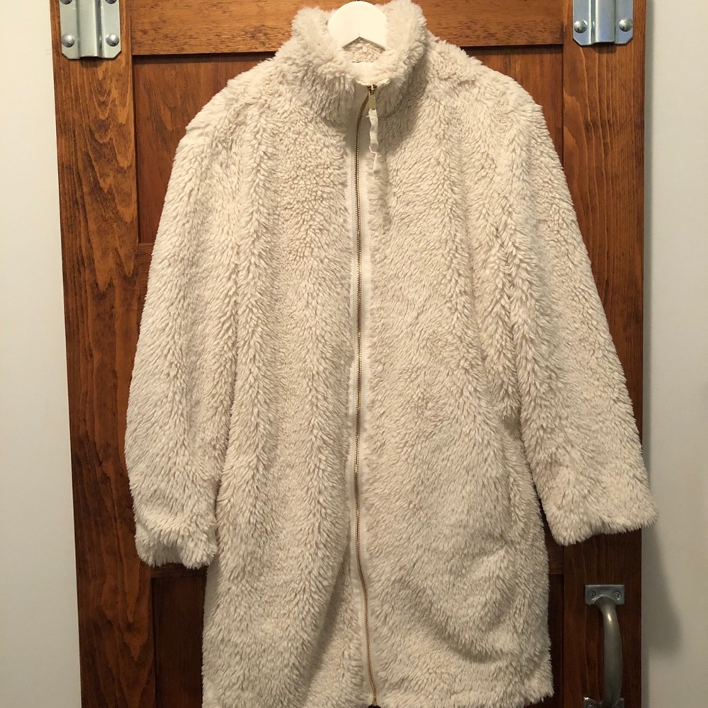 GAP Fur and/or Plush Jacket